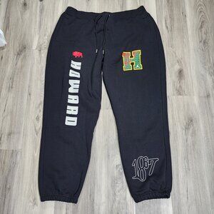 Jordan Pants Women's 2XL Black Howard University Fleece New